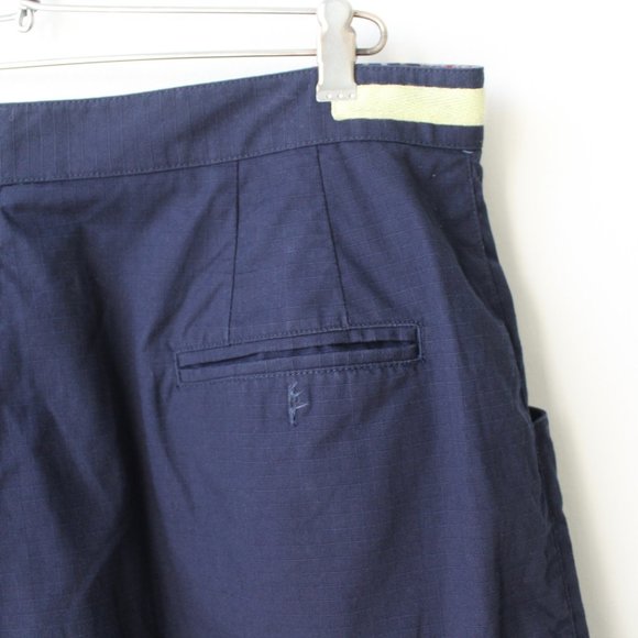 Liz Claiborne LizGolf Vintage Womens Navy Golf Shorts Size 16 Cotton - Picture 5 of 6